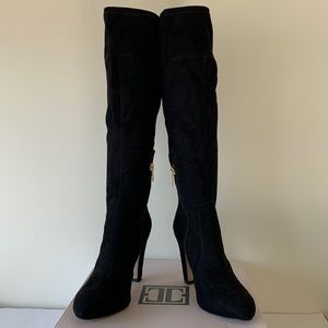 Ivanka Trump Sennet Black Fabric boots
